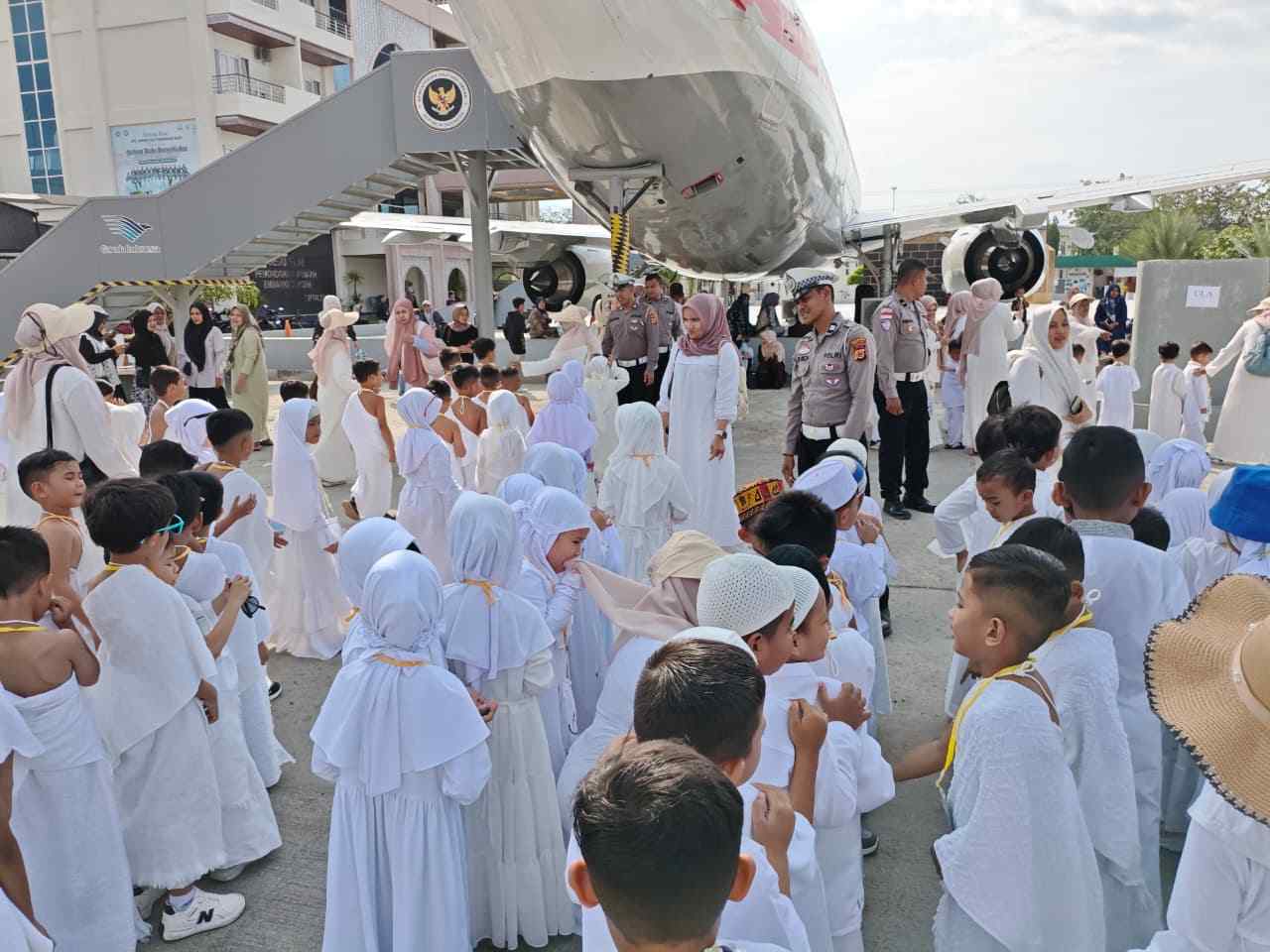 Satlantas Polresta Banda Aceh Fasilitasi Outing Class Siswa-Siswi TK Bhayangkari