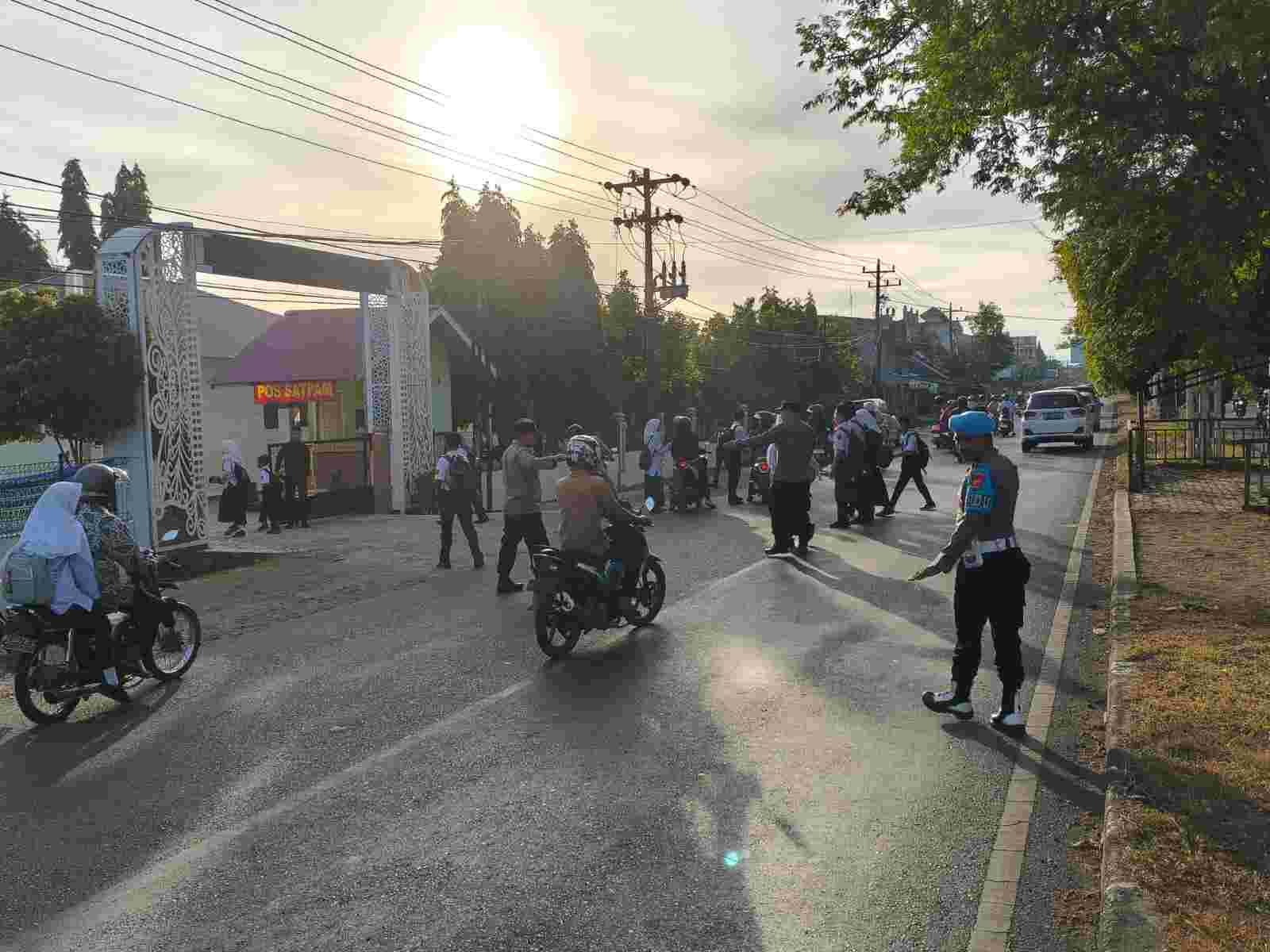 Ada Apa Polisi dari Polresta Banda Aceh Pagi Hari di Sekolah? Begini Kata Kapolresta