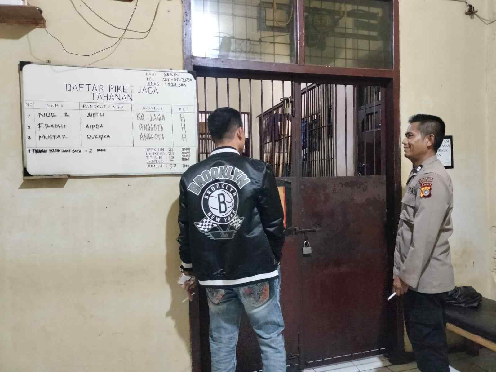 Kapolresta Banda Aceh Sidak Ruang Tahanan, Pastikan Keamanan dan Kondisi Tahanan Terjaga