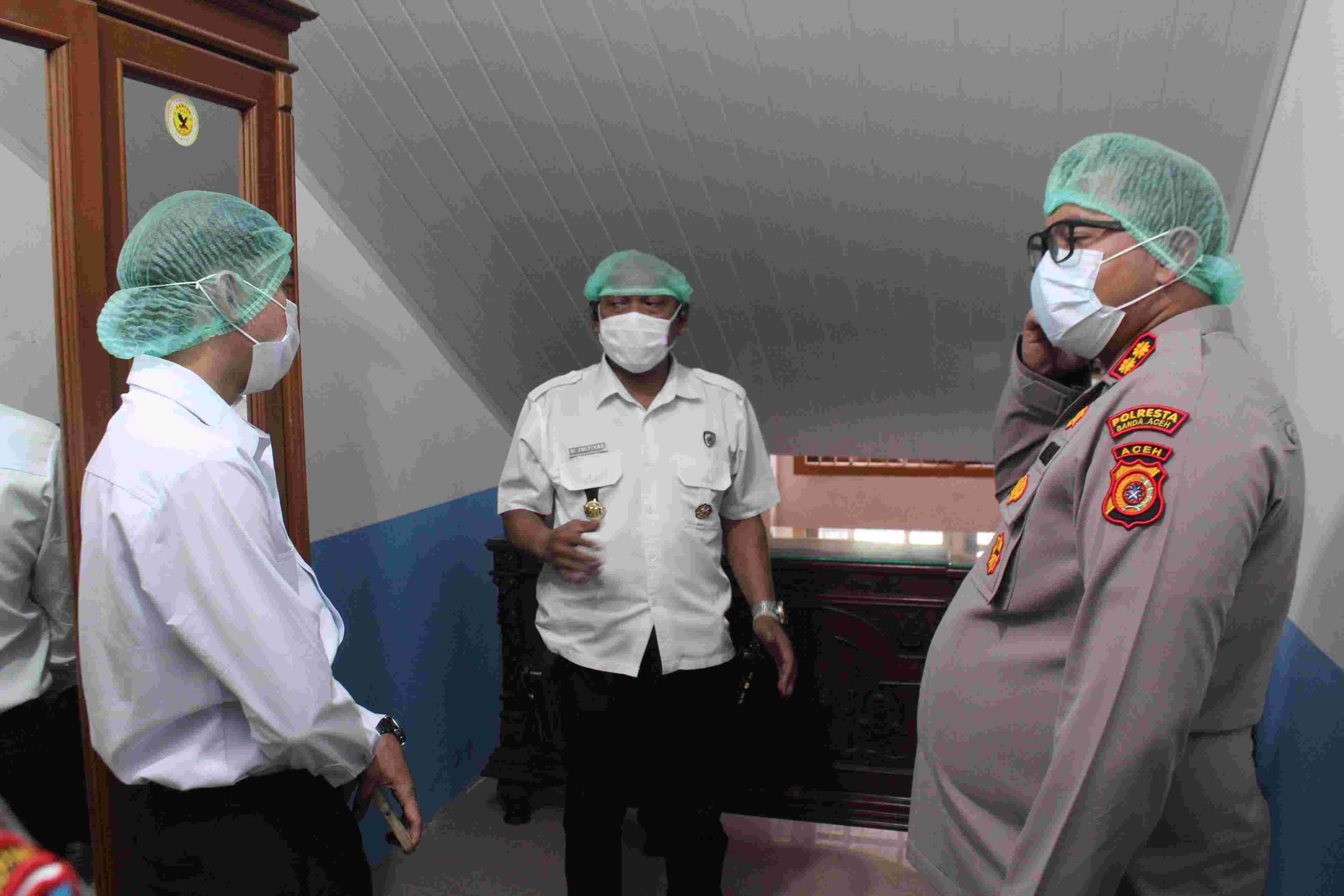 Wakapolresta Banda Aceh Cek SPPG Polri, Pastikan Mutu Makanan dan SOP Optimal