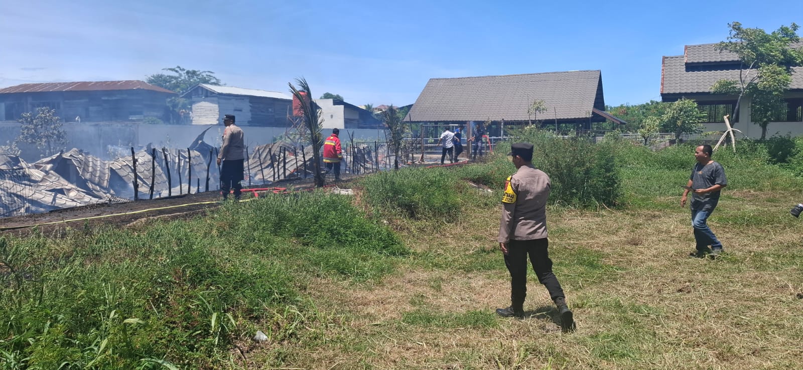Polisi Lakukan Pengusutan Terkait Kandang Ayam Kedokteran Hewan Unsyiah yang Terbakar