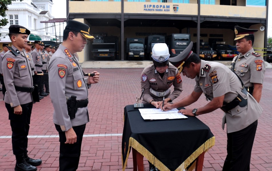 Kompol Mawardi Resmi Menjabat Sebagai Kasat Lantas Polresta Banda Aceh