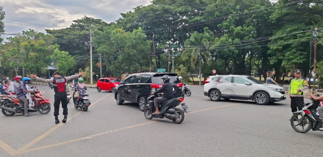 Strong Point Pagi, Upaya Polisi di Banda Aceh Berikan Rasa Aman Kepada Masyarakat