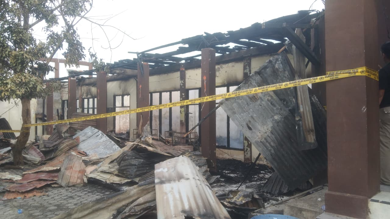 Polisi Dalami Kebakaran Dayah Babul Maghfirah 