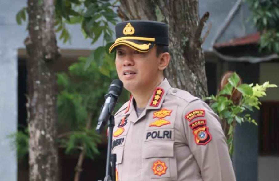 Kapolresta Banda Aceh Irup di SMA Negeri 2