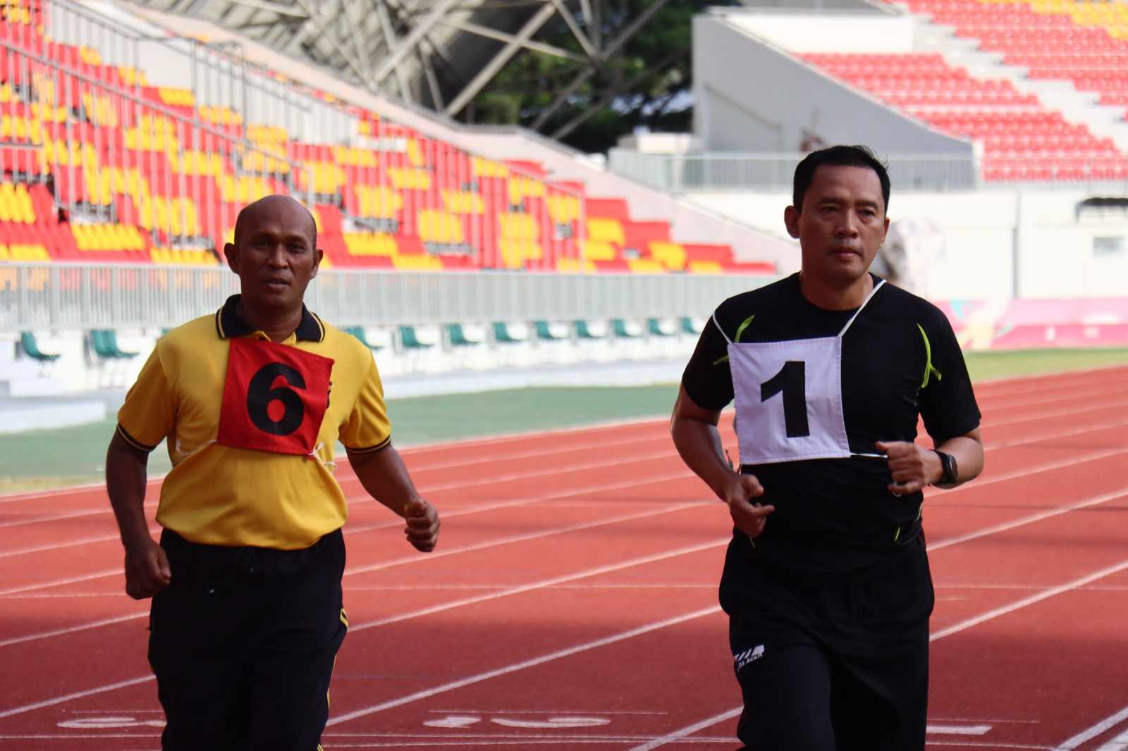 Jaga Solidaritas, Kapolresta Banda Aceh Ajak Personel Olahraga Bersama