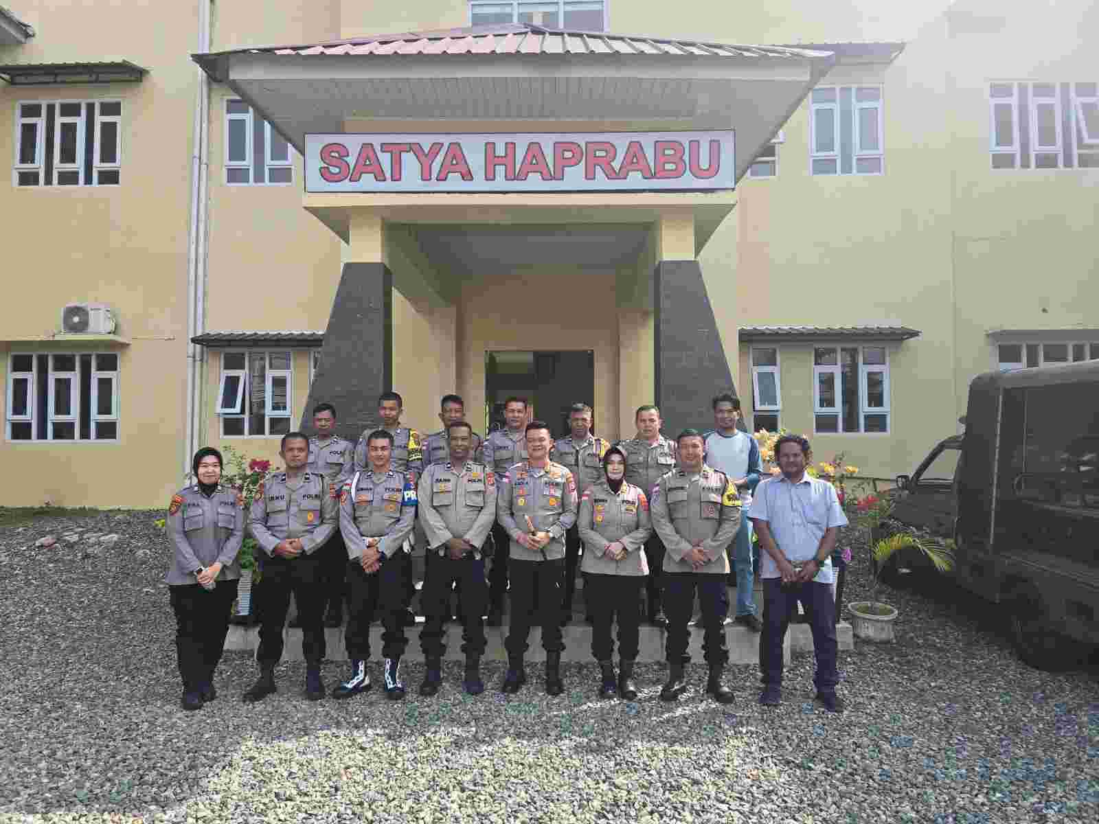 Kapolresta Banda Aceh Tinjau Kesiapsiagaan Personel di Polsek Jajaran