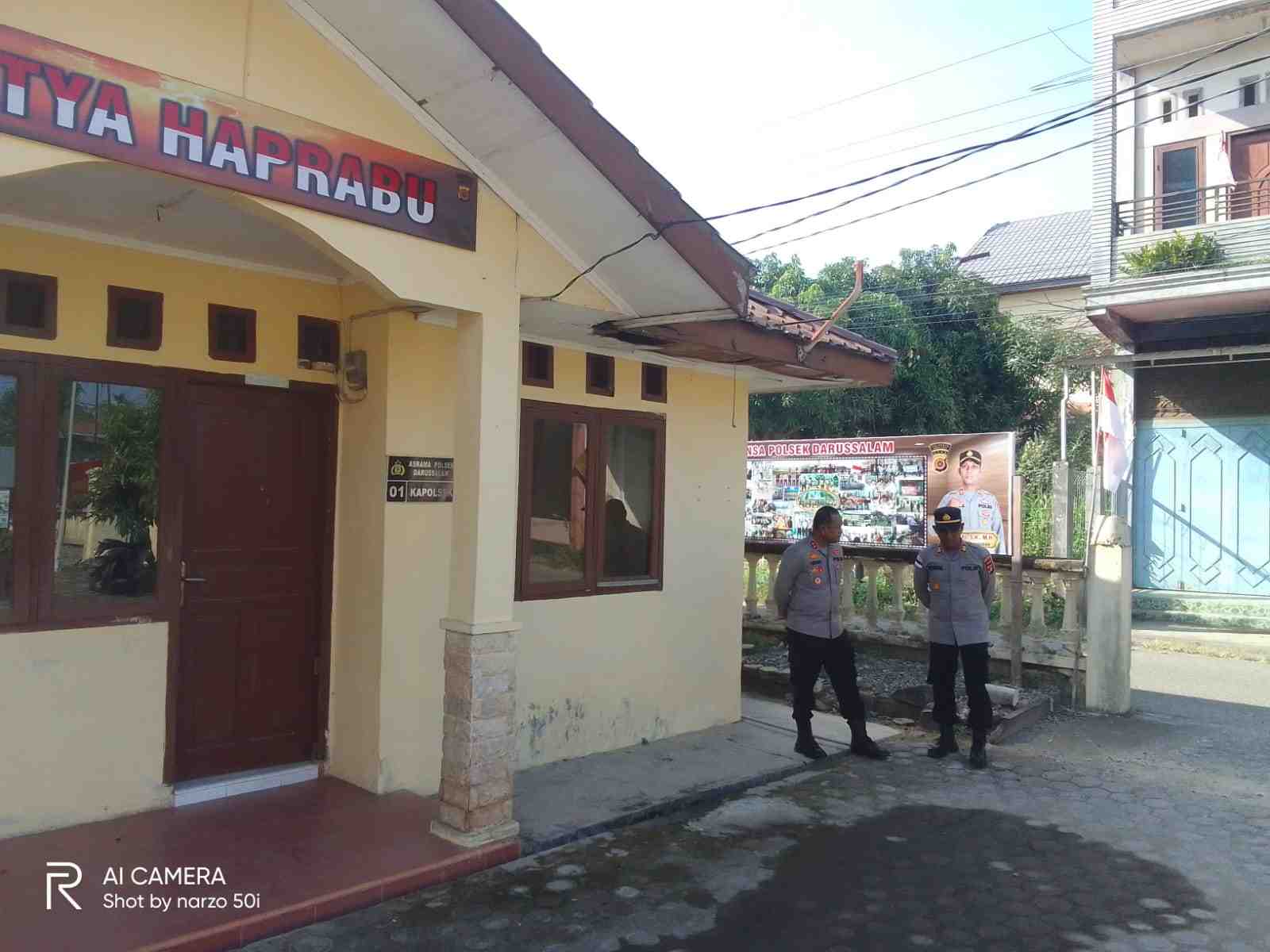 Tinjau Polsek, Wakapolresta Banda Aceh Berikan Pemahaman Tugas Bagi Personel