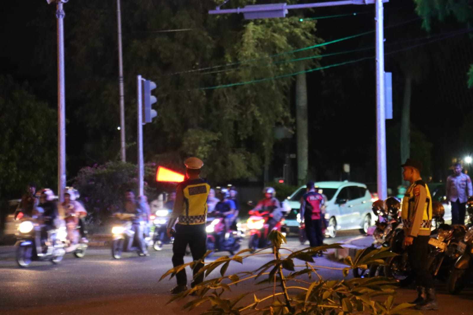 Antisipasi Padatnya Lalulintas Malam Hari, Polresta Banda Aceh Kerahkan Ratusan Personel 