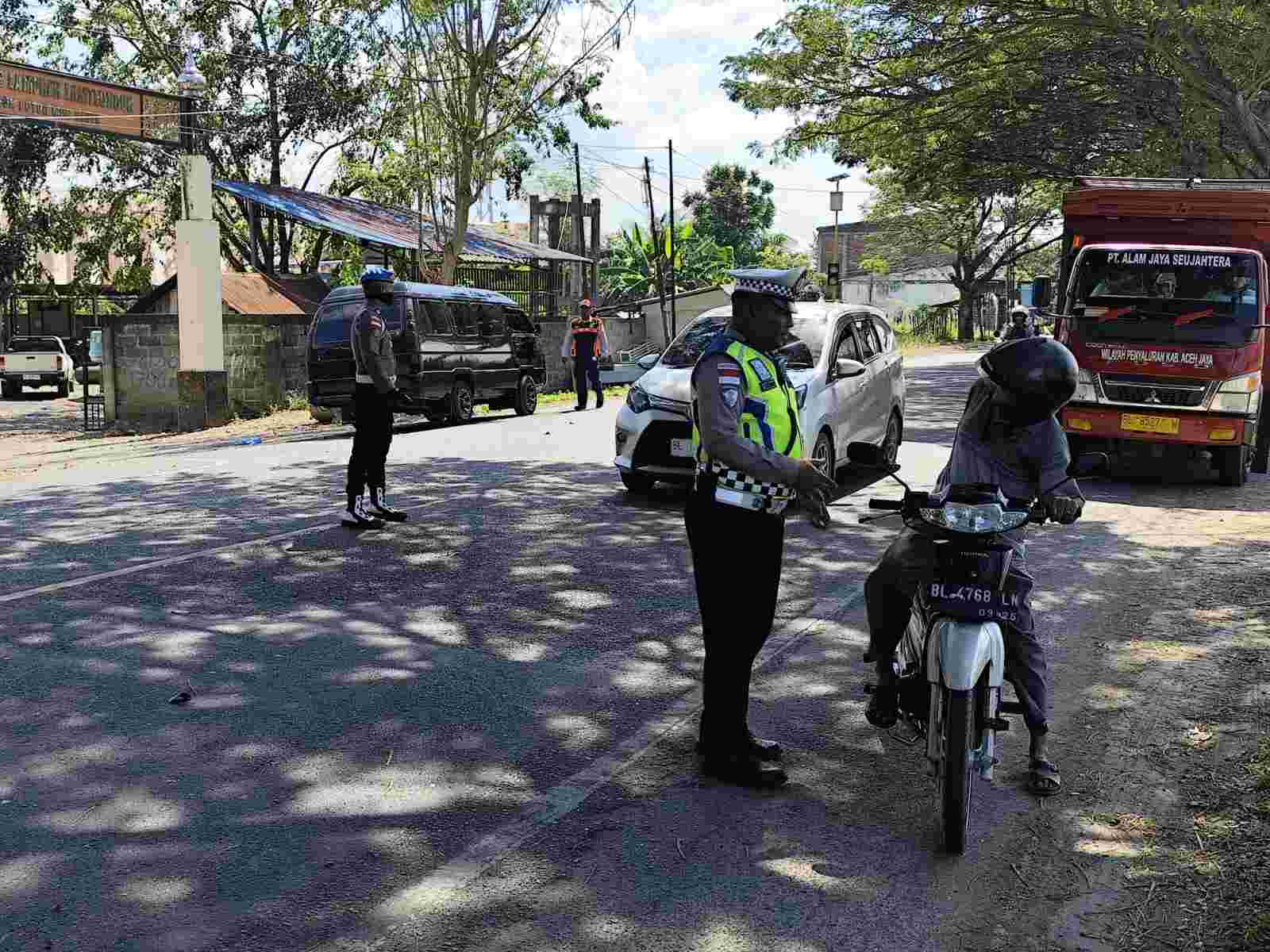 Polresta Banda Aceh Gelar Razia Operasi Keselamatan Seulawah 2026, 40 Pelanggar Kena Teguran dan 13 Ditilang