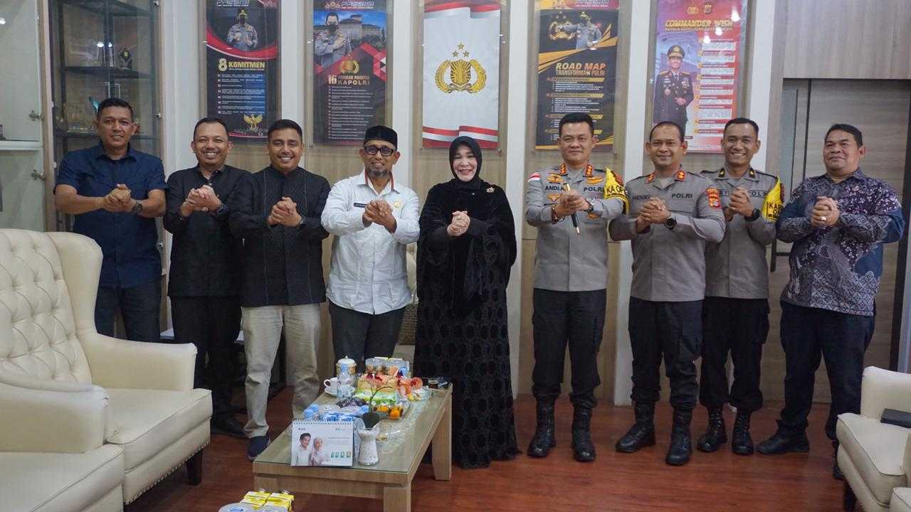 Sinergitas Walikota Banda Aceh dengan Kapolresta, Ajak Bangun Daerah