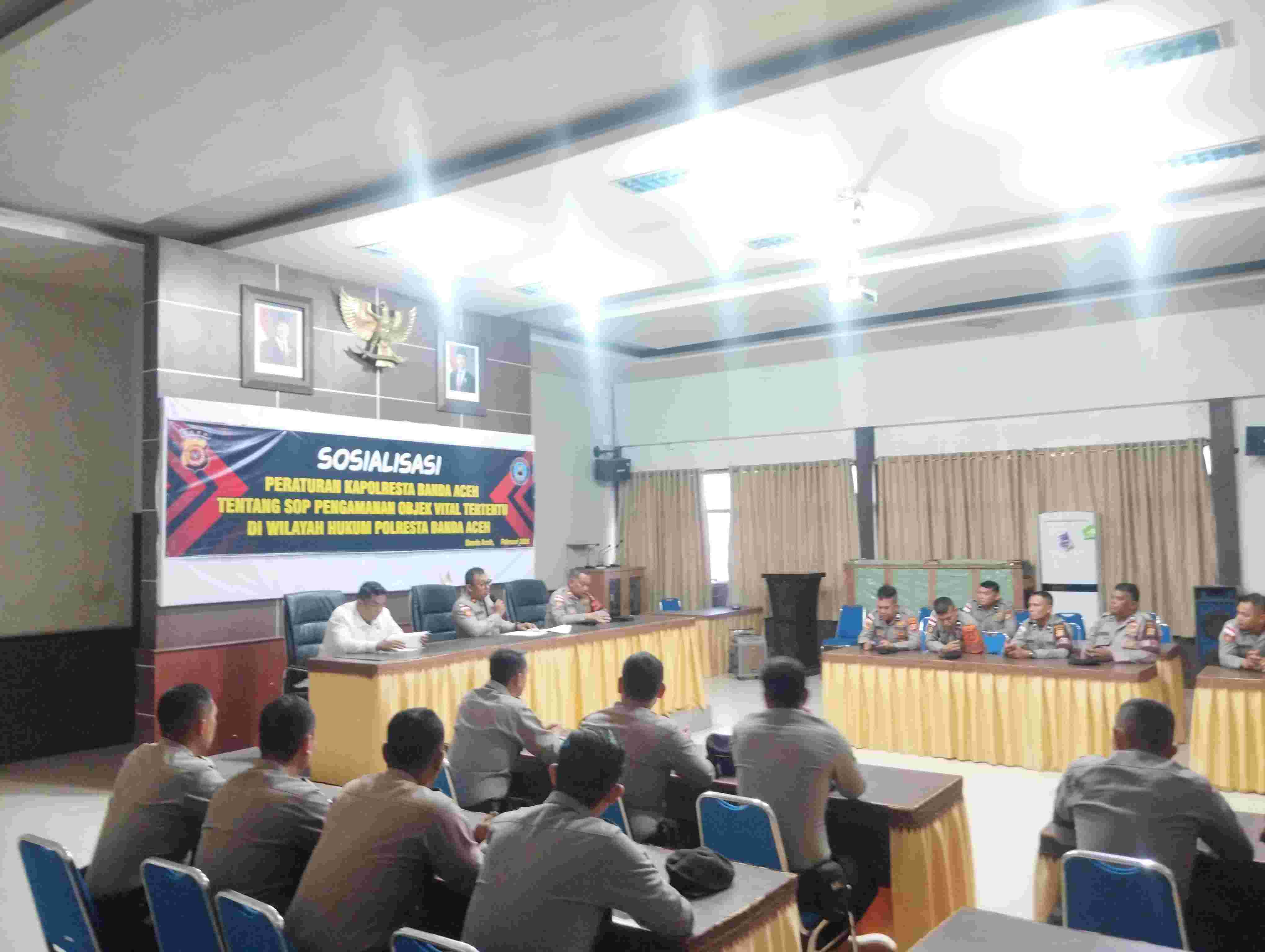 Pentingnya Pemahaman Tata Cara Pengamanan Obvit Bagi Personel Polresta Banda Aceh  - Tribratanews Polresta Banda Aceh