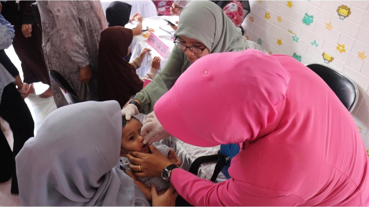 Polri Melalui Program Posyandu Bhayangkari Wujudkan Pertumbuhan Anak yang Sehat