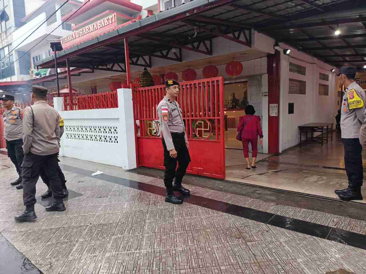 Polresta Banda Aceh Amankan Seribuan Warga Thionghoa Rayakan Tahun Baru Imlek  - Tribratanews Polresta Banda Aceh