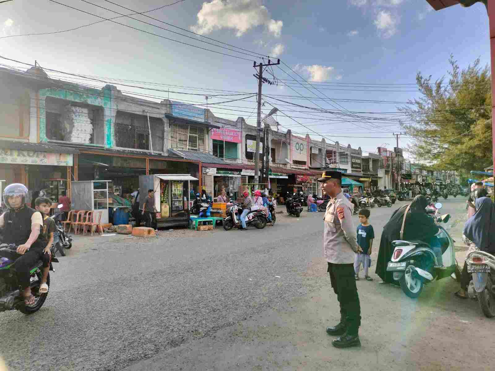 Jelang Berbuka Puasa, Polresta Banda Aceh Perketat Strong Point Sore Hari