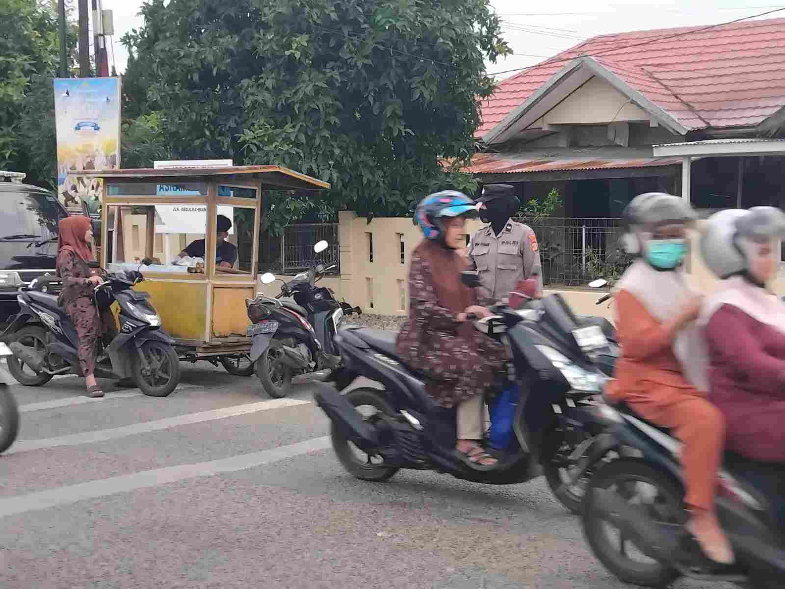 Selama Bulan Suci Ramadhan Personel Polresta Banda Aceh Laksanakan Strong Point Sore 