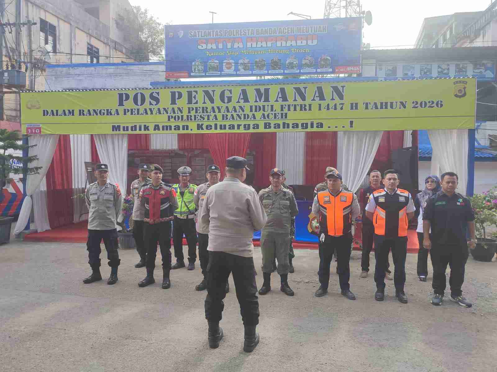 Apel Pengecekan Ops Ketupat Seulawah 2026, Polresta Banda Aceh Tekankan Kesiapsiagaan Personel 