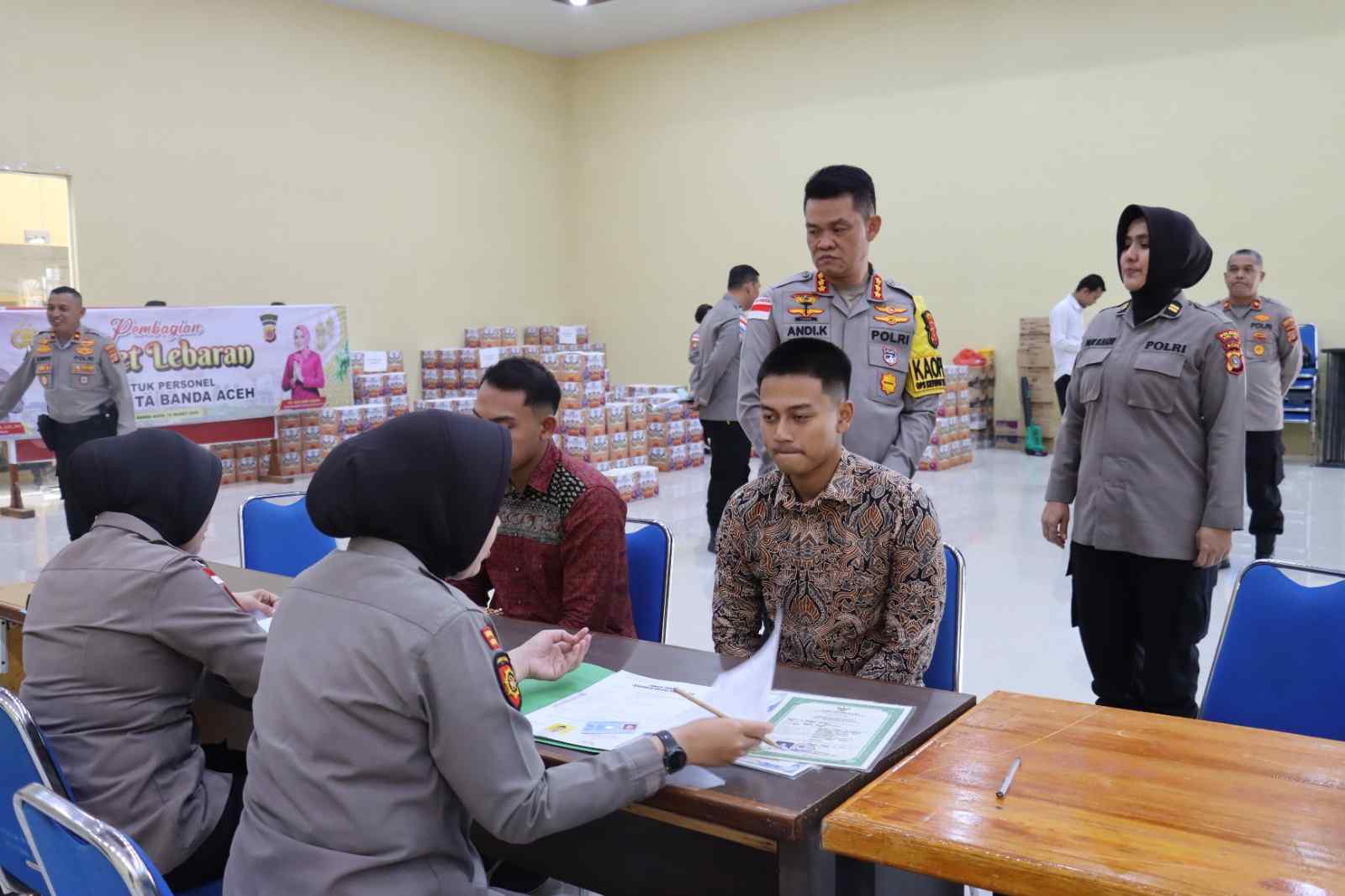Kapolresta Cek Langsung Pelaksanaan Penerimaan Terpadu Calon Anggota Polri T.A. 2026