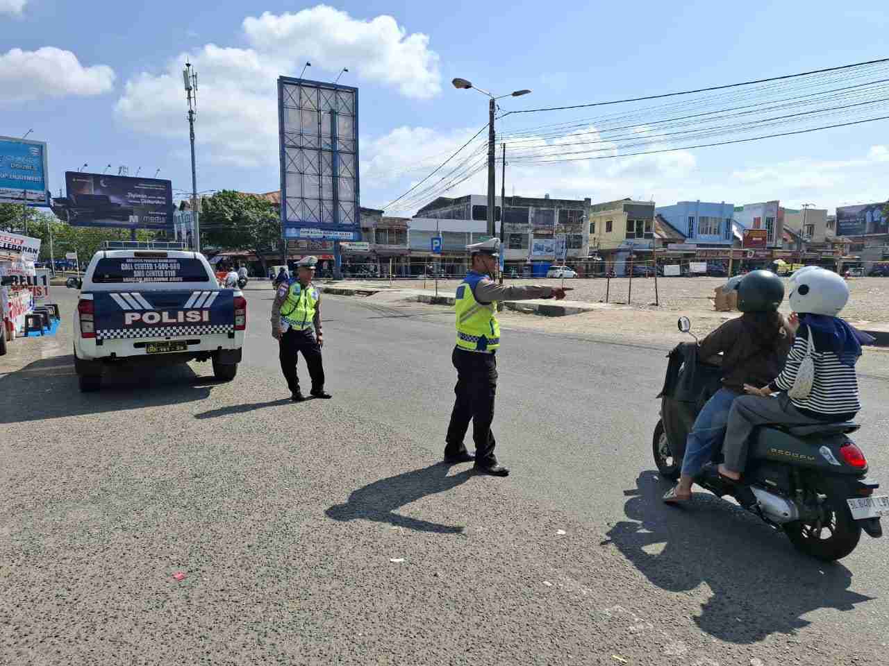 Hari Kedua Lebaran, Polisi Perkuat Pengamanan Jalur Mudik Banda Aceh dan Aceh Besar 