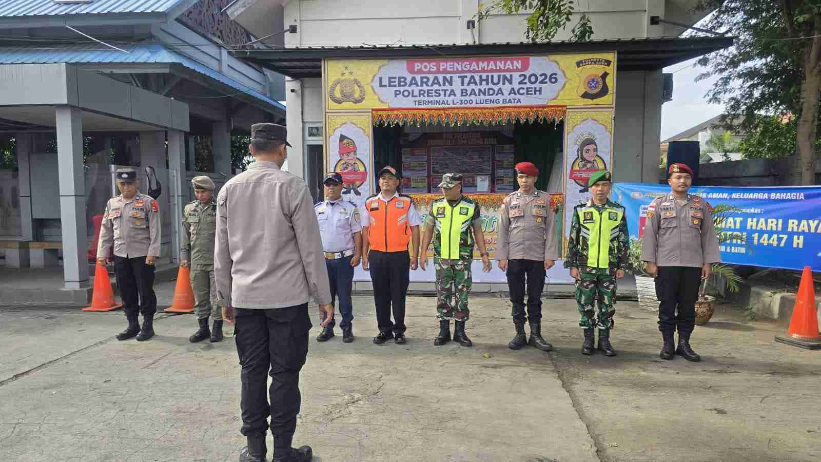 Polresta Banda Aceh Masih Siagakan Personil di Posko Ketupat 