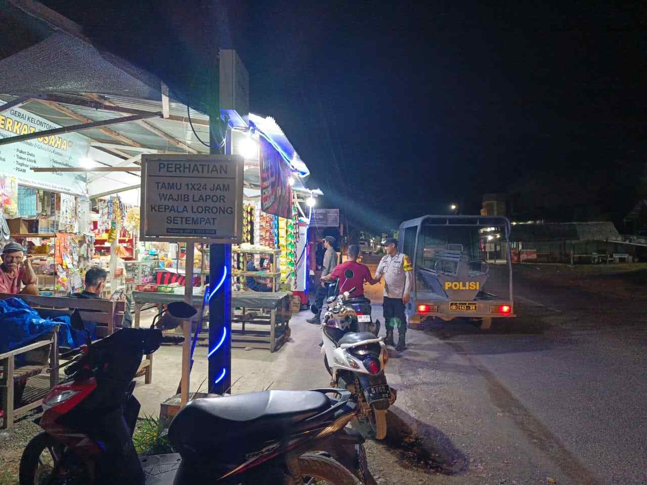 Ciptakan Kenyamanan Masyarakat, Polresta Banda Aceh Lakukan Patroli dan Himbauan Melalui Public Address