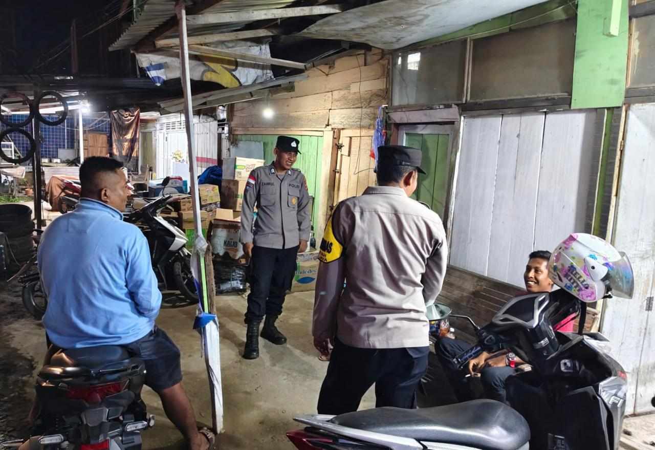 Jaga Kamtibmas, Polsek Jajaran Polresta Banda Aceh Intensifkan Patroli Dialogis di Titik Strategis