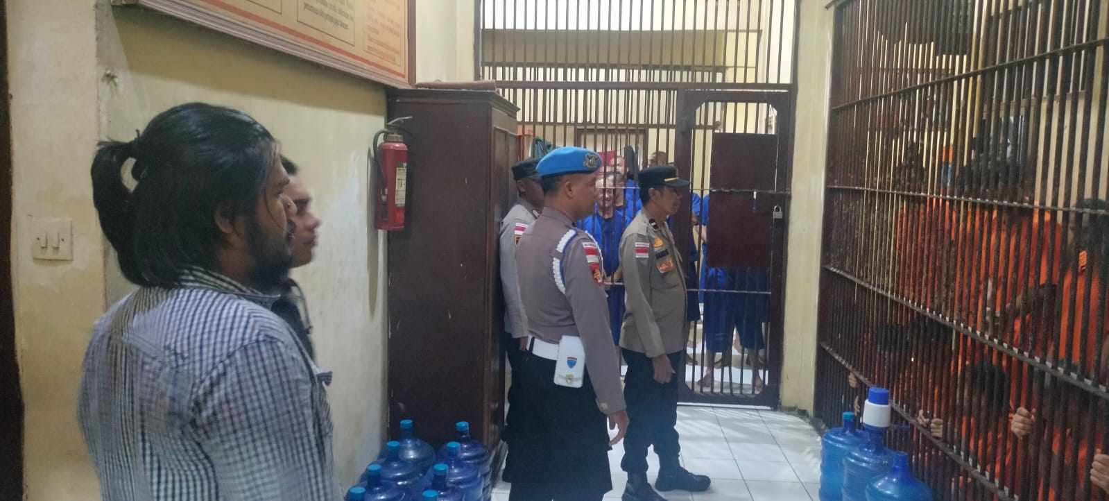 Pengecekan Rutin Tahanan Polresta Banda Aceh, Pawas Pastikan Lengkap