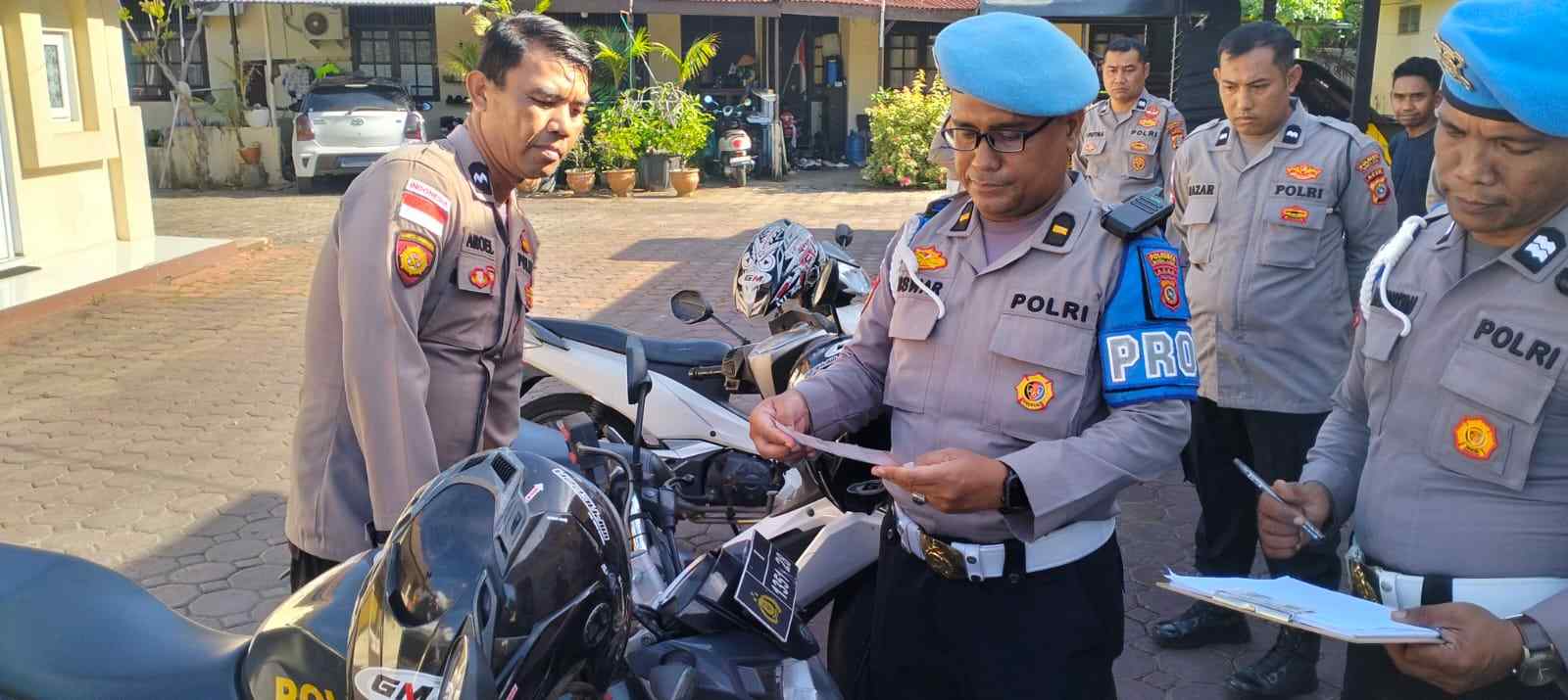 Dua Polsek Jajaran Polresta Banda Aceh Disidak Propam - Tribratanews Polresta Banda Aceh
