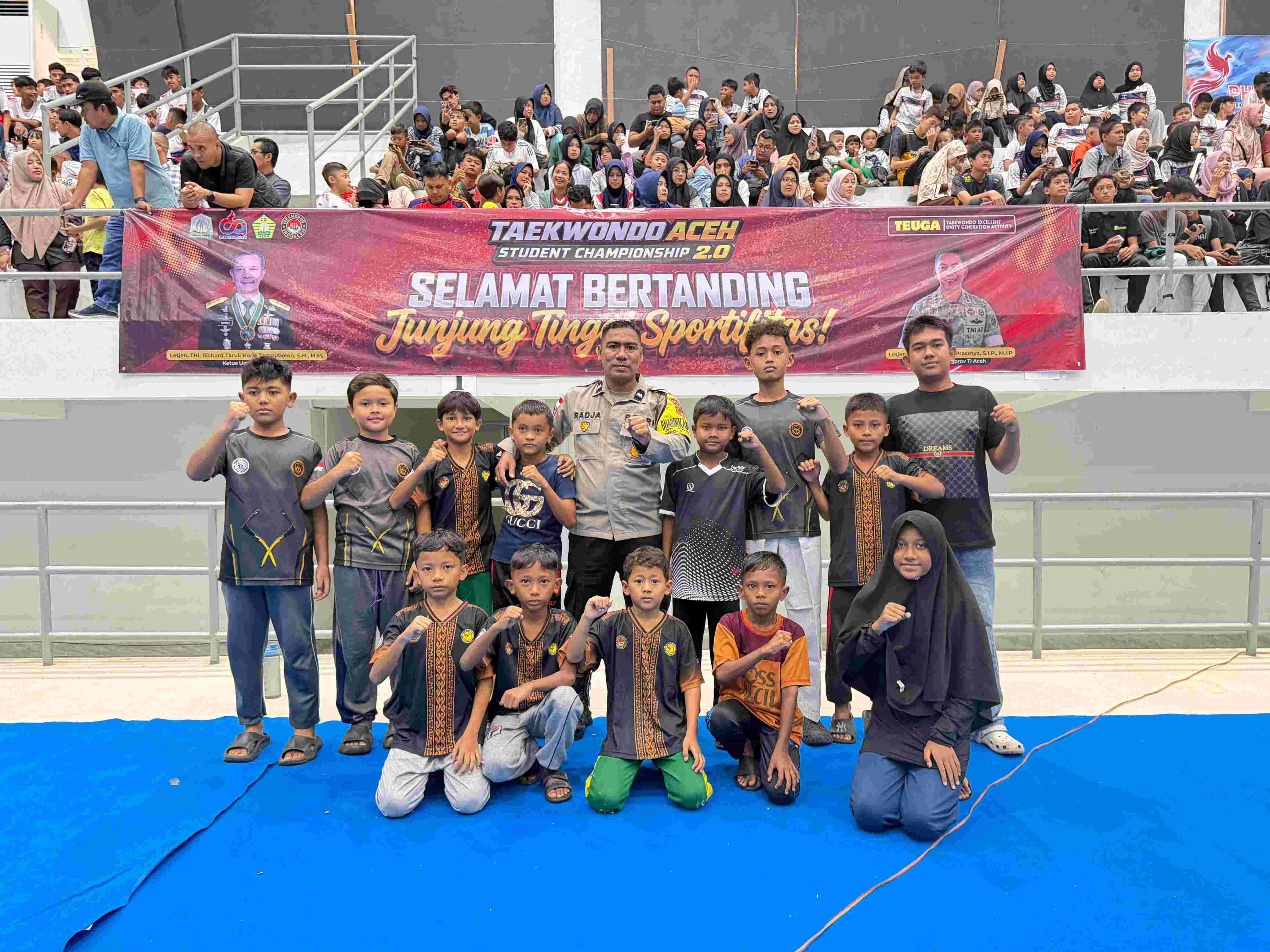 13 Atlet Polska Bhayangkara Taekwondo Presisi Siap Berlaga di Kejuaraan Taekwondo Aceh Student Championship 2.0