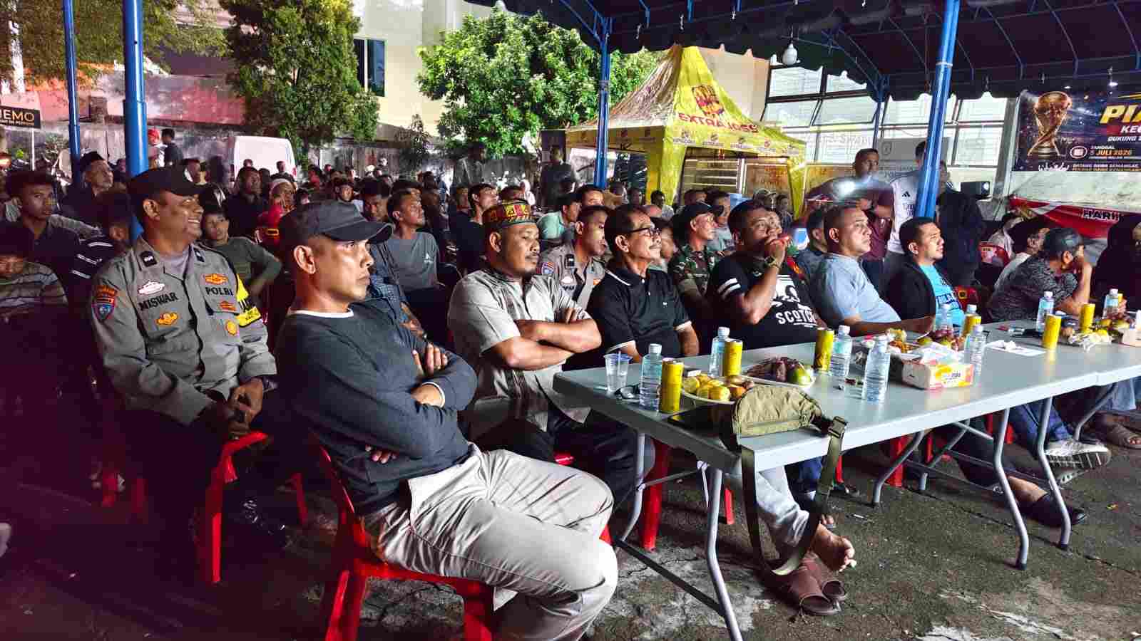 Muspika Ulee Kareng Siapkan Doorprize Saat Nobar Piala Dunia