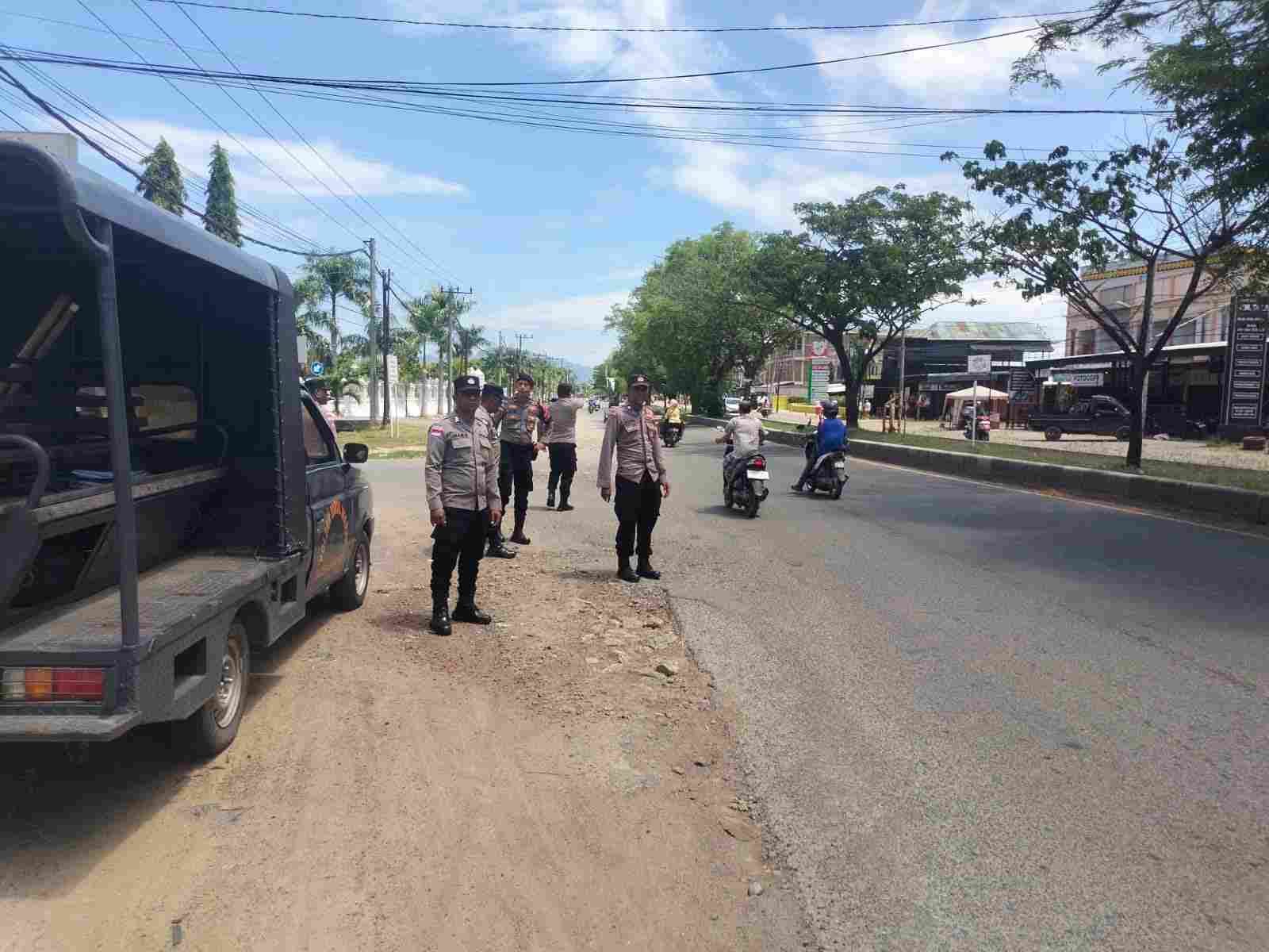 Antisipasi Balap Liar Jelang Sholat Jumat, Polresta Banda Aceh Kerahkan Personel Lakukan Patroli