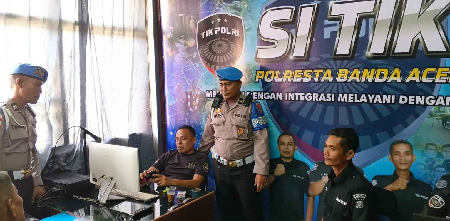 Pastikan Keberadaan Personel Saat Jam Kerja, Propam Polresta Banda Aceh Sidak Berbagai Ruangan