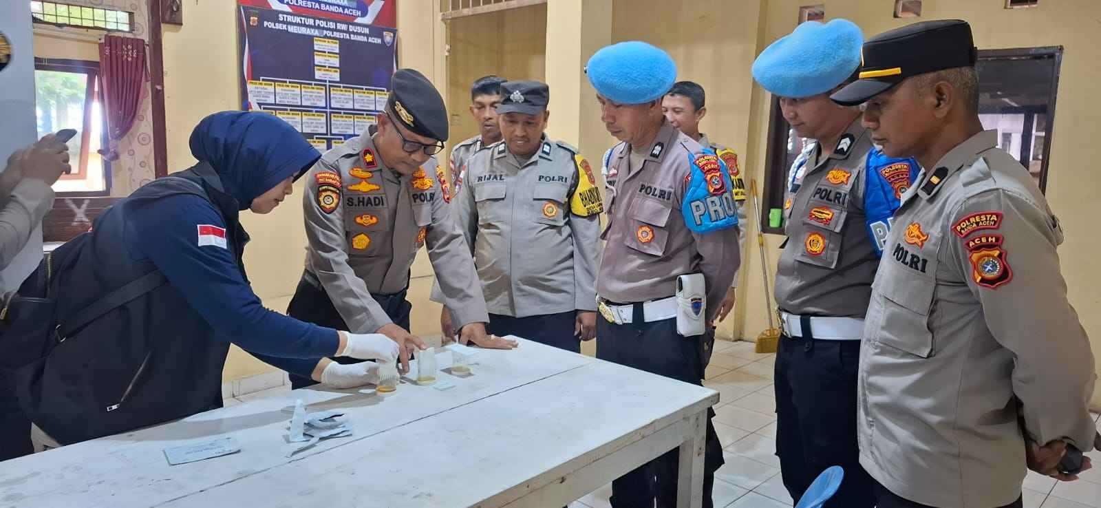 Cegah Pelanggaran Anggota, Gaktibplin Polresta Banda Aceh Menjangkau Polsek Jajaran