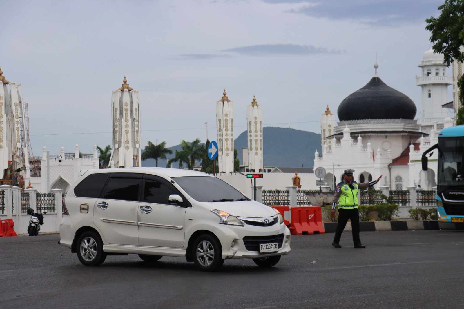 Ciptakan Kenyamanan dalam Berlalu Lintas, Polresta Banda Aceh Kerahkan Personel untuk Strong Point Pagi