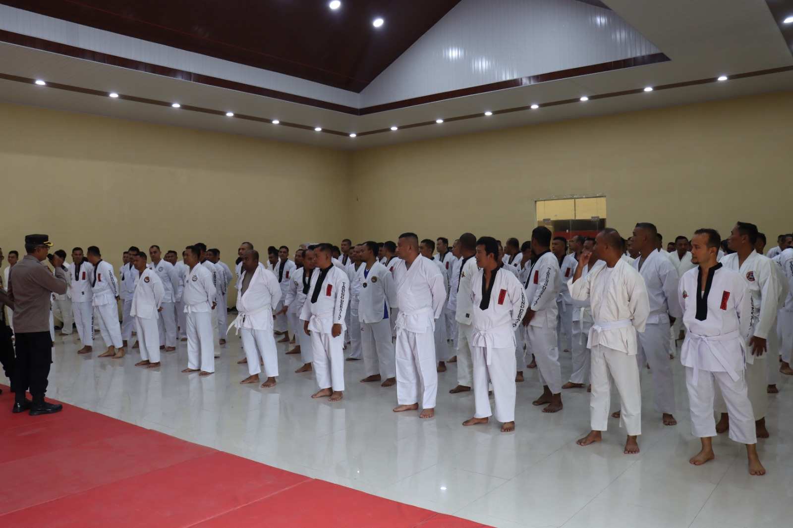 152 Personel Polresta Banda Aceh Ikuti Latihan Bela Diri Polri Jelang UKP