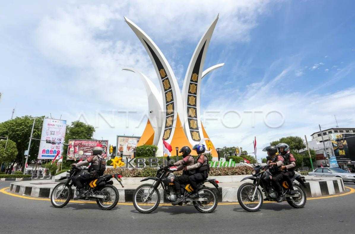 Jelang HUT Ke-81 RI, Polresta Banda Aceh Tingkatkan Patroli untuk Jaga Kamtibmas