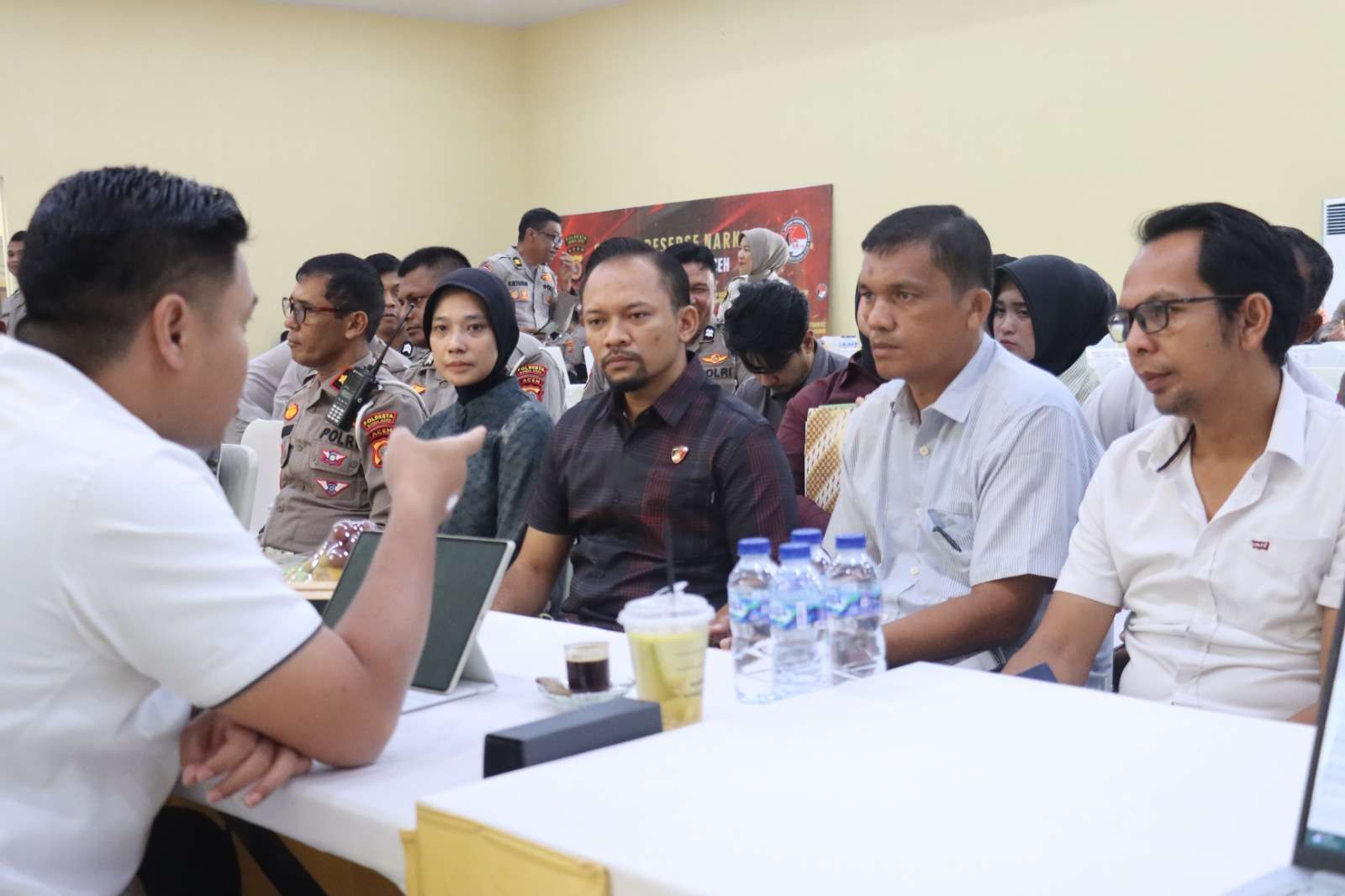 Itwasum Polri Klarifikasi dan Monitor Pengendalian Mutu di Polresta Banda Aceh - Tribratanews Polresta Banda Aceh