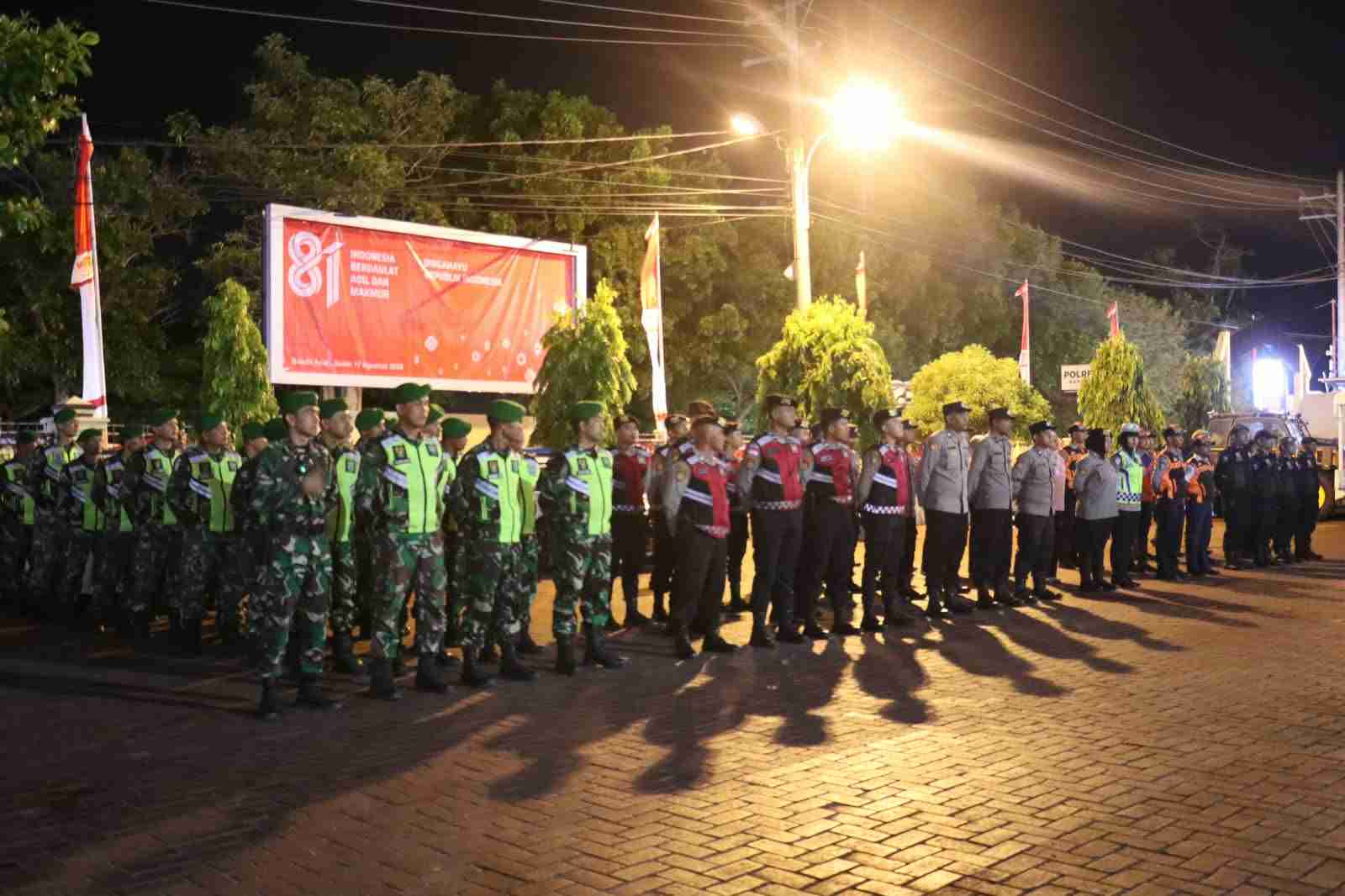 Rawat Keamanan, TNI-Polri dan Instansi Terkait di Banda Aceh Gelar Patroli Bersama Jelang HUT ke-81 RI