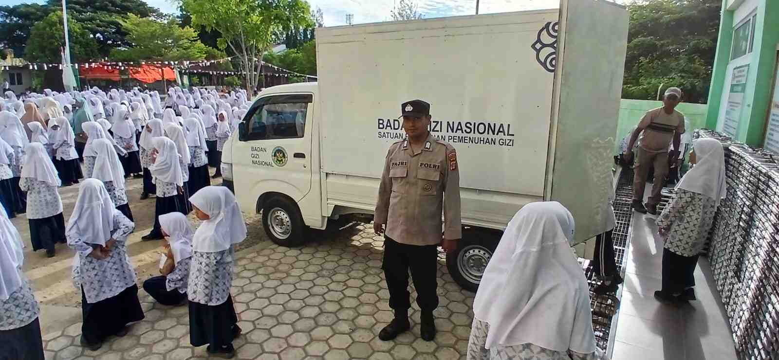 Polresta Banda Aceh Komitmen Pendistribusian MBG kepada Penerima Manfaat Diterima dengan Baik