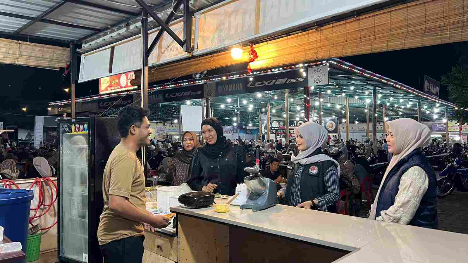 UKL I Polresta Banda Aceh Sambang Pusat Keramaian, Sampaikan Imbauan Kamtibmas