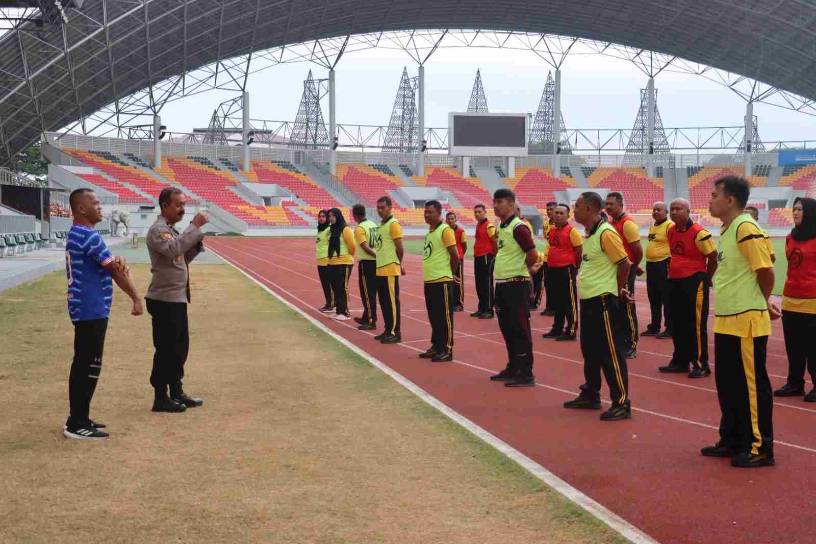 Keseriusan Pelaksanaan Tes Kesamaptaan Jasmani Jadi Fokus Utama Polresta Banda Aceh