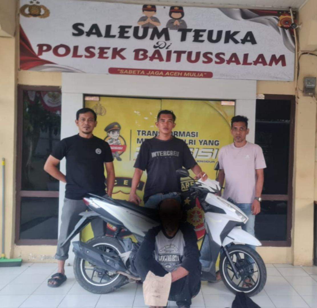 Tersangka Pencurian di Baitussalam Akui Bobol Dua Rumah di Kajhu, Begini Kata Kapolsek
