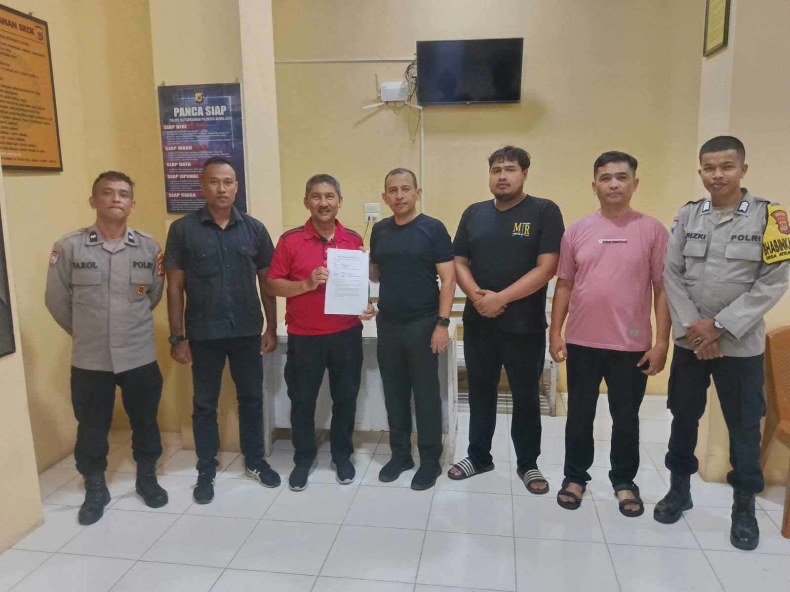 Polsek Baiturrahman Fasilitasi Perdamaian Kasus Pencurian di RS Harapan Bunda