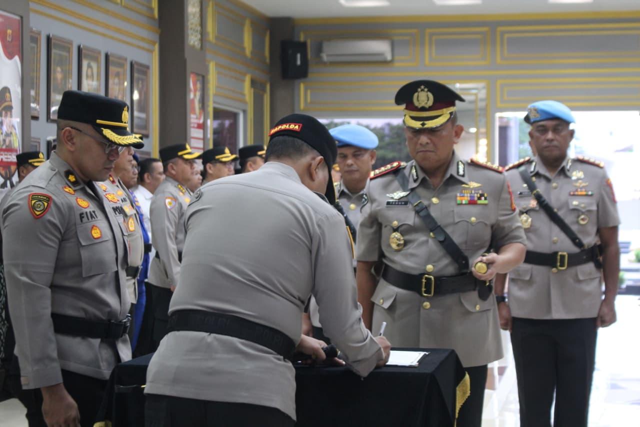 Kapolda Aceh Lantik Kombes Teguh Priyambodo Jadi Kapolresta 