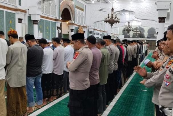 Polresta Banda Aceh Gelar Safari Subuh di Masjid Raya Baiturrahman Setiap Akhir Pekan
