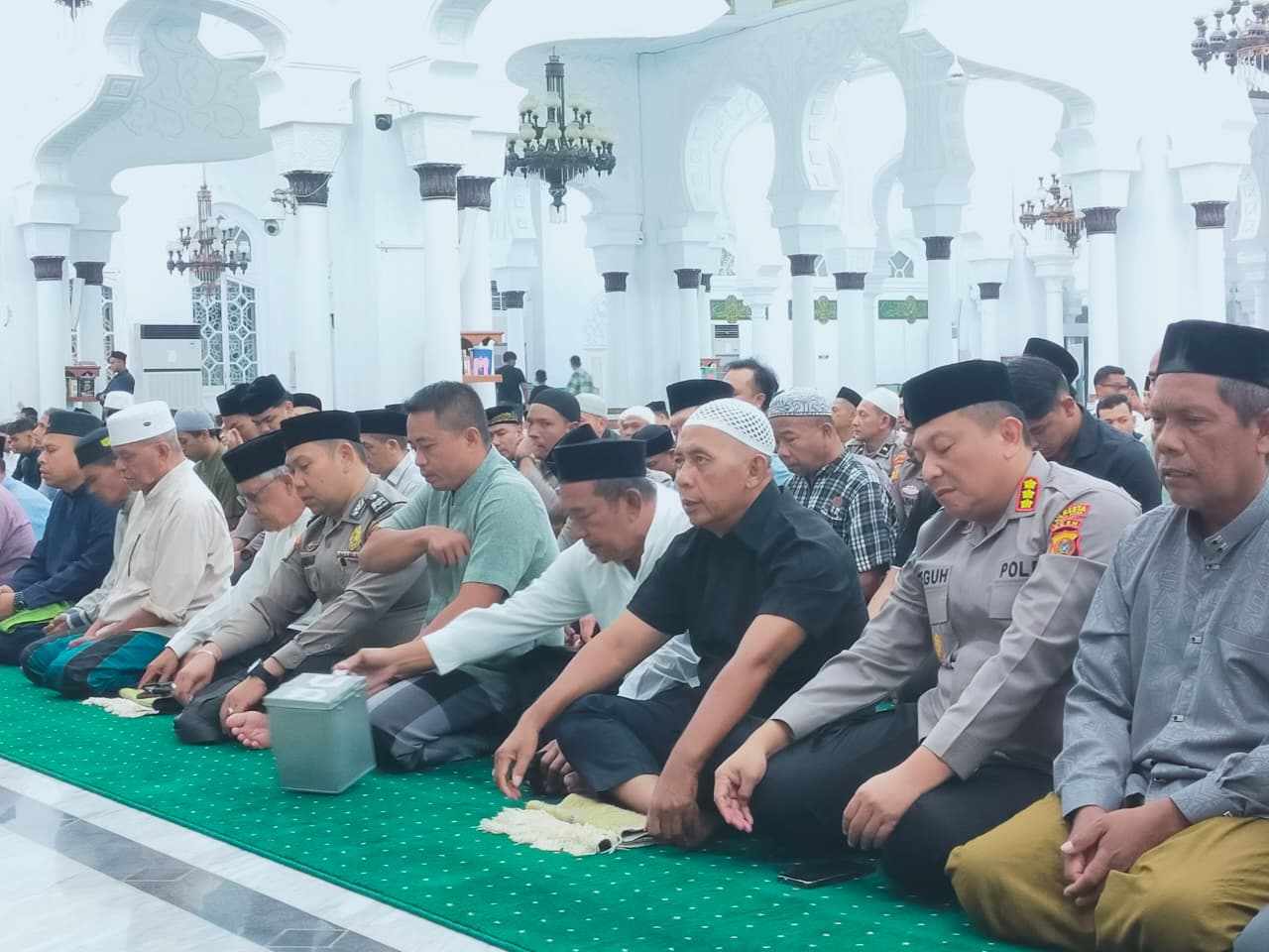 Kapolresta Banda Aceh Ajak Personel Ramaikan Safari Subuh di Akhir Pekan