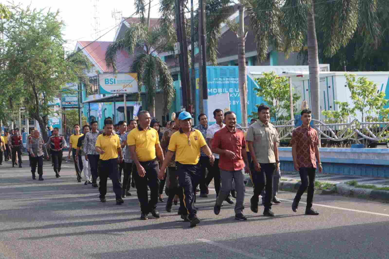 Kapolresta Banda Aceh Tekankan Personel Harus Miliki Jiwa Mens Sana in Corpore Sano