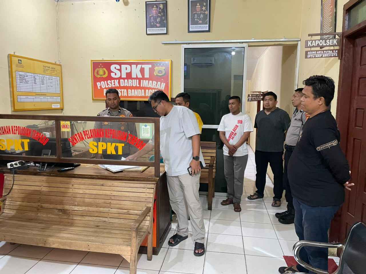 Wakapolresta Banda Aceh Cek Sejumlah Polsek pada Malam Hari, Ini Tujuannya