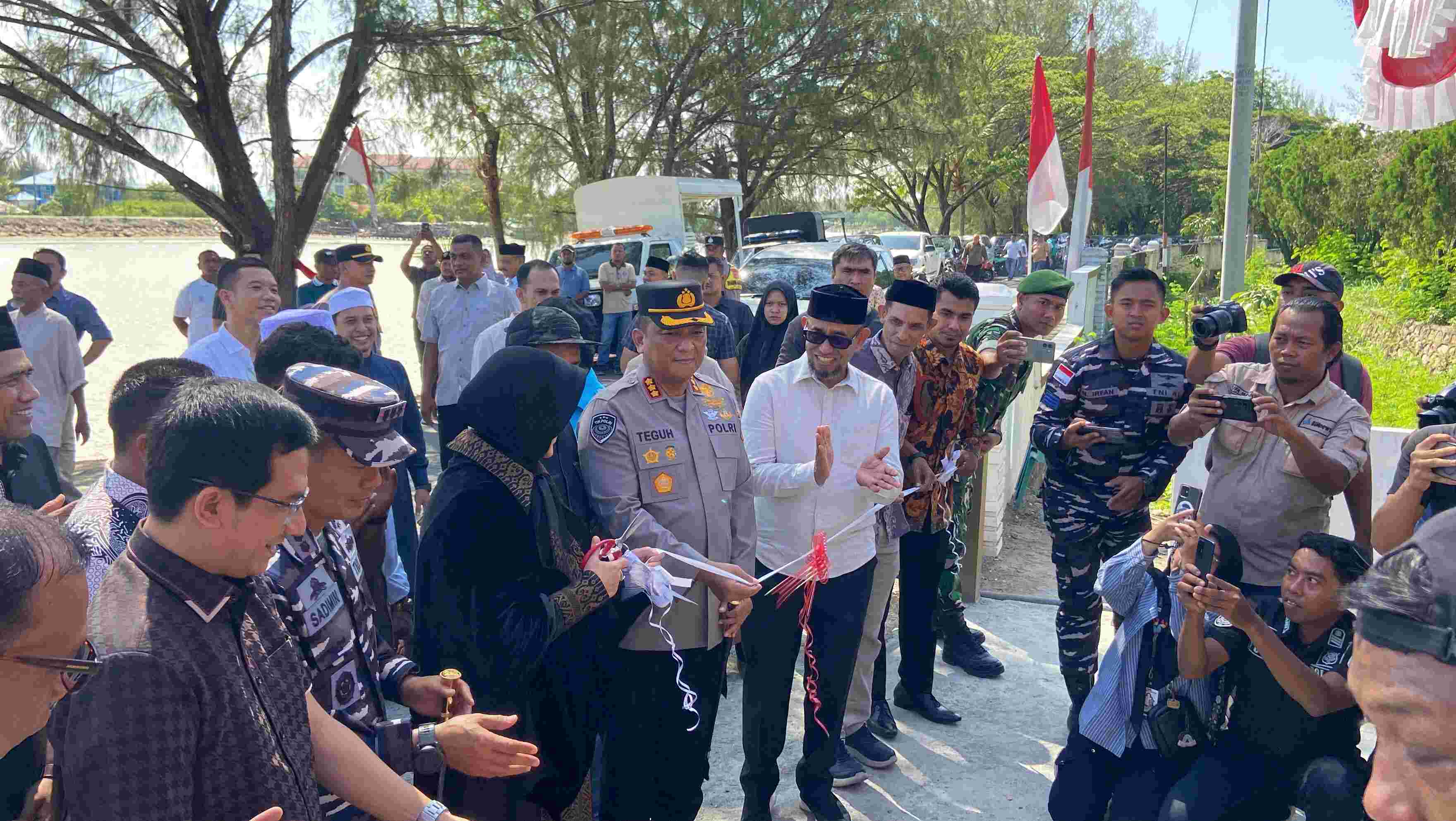 Polresta Banda Aceh Dukung Penegakan Syariat Islam, Dua Pos Satpol PP dan WH Diresmikan