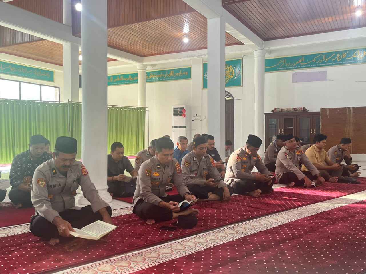 Polresta Banda Aceh Rutin Gelar Binrohtal, Bentuk Karakter Personel Berakhlak
